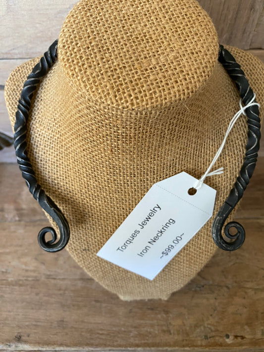 Iron Torques Neck Ring